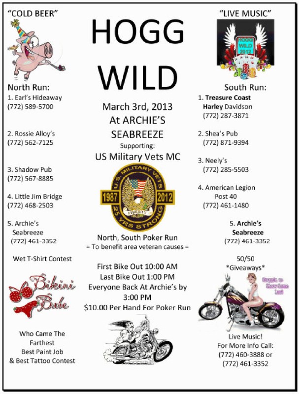 Hogg Wild Archies Fort Pierce